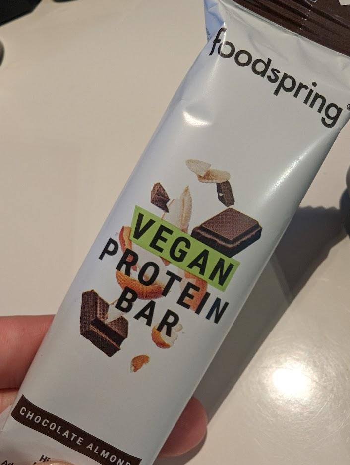 La confezione di Vegan Protein Bar di Foodspring