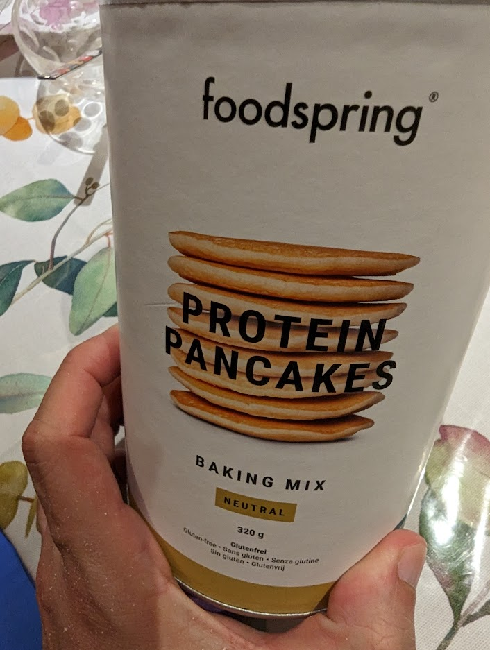 La confezione di Pancake proteici Foodspring