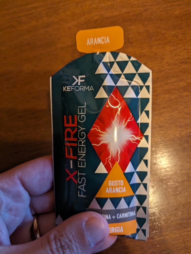 X-Fire Gel: la bustina